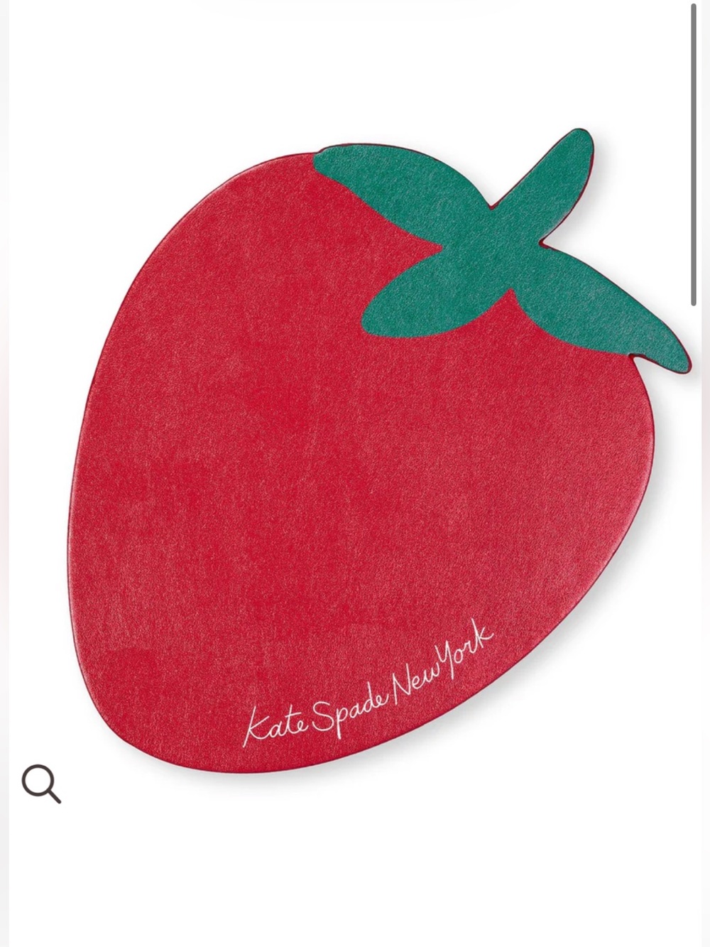 Kate Spade Strawberry Shaped Mouse Pad - Red & Green
